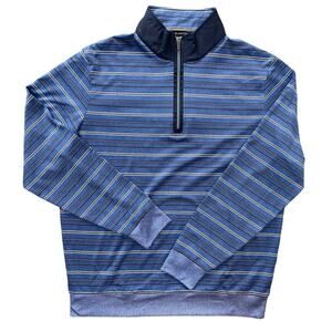 Men’s Bugatchi 1//4 zip performance pullover XL